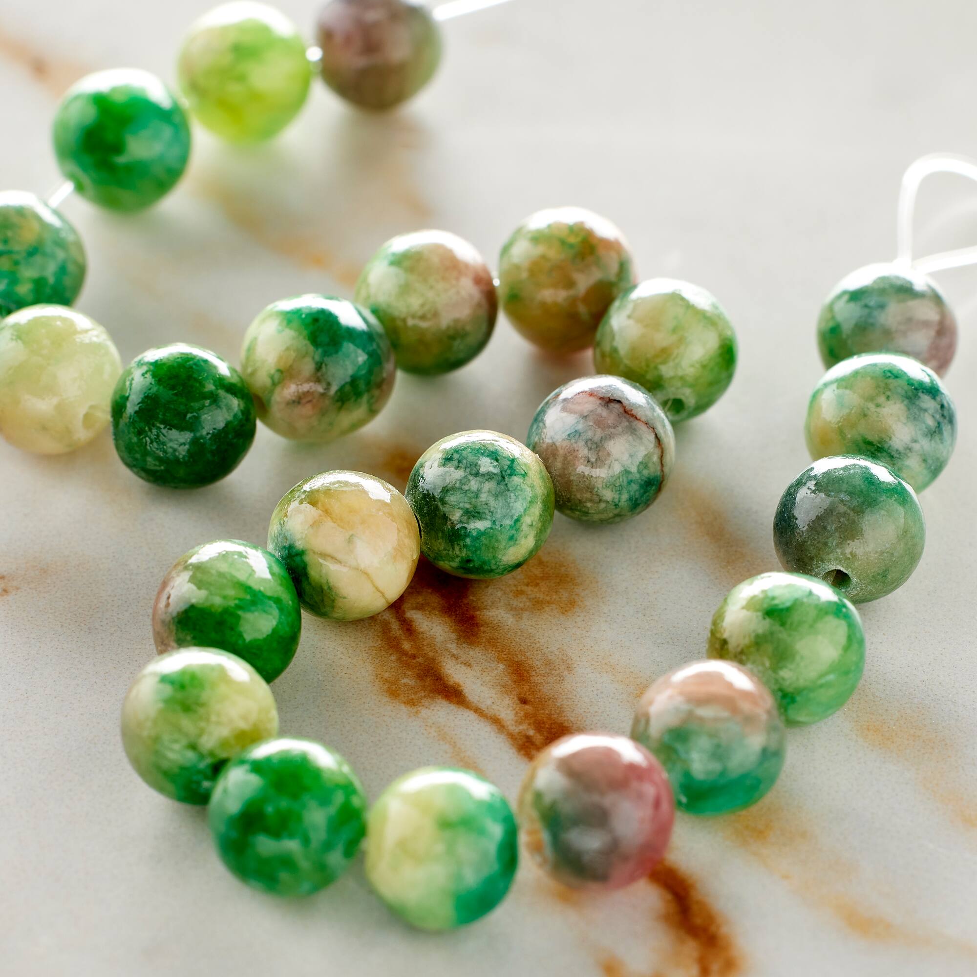 Imitation Ruby Kyanite Round Beads by Bead Landing®, 8mm
